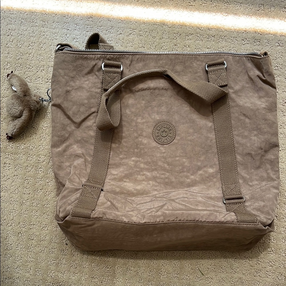 Kipling Brown Tote Bag